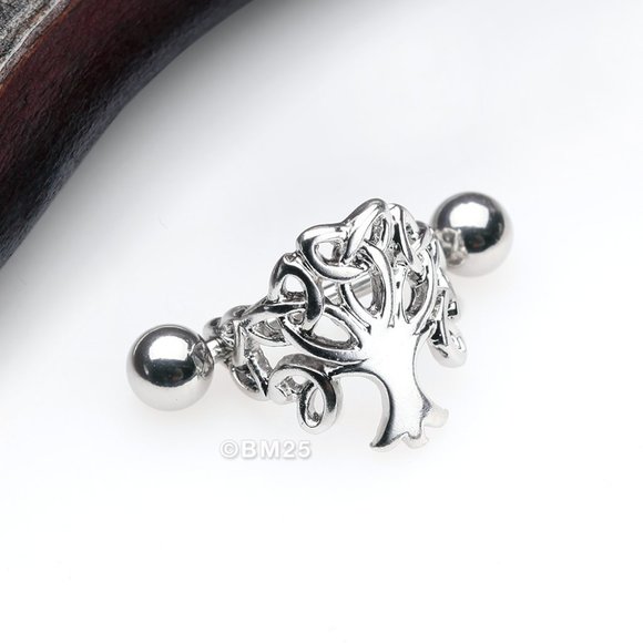Tree of Life Cartilage Cuff Earring - Picture 1 of 2